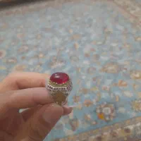 انگشتر نقره عقیق سرخ|جواهرات|مشهد, هنرور|دیوار
