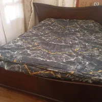 تخت خواب دونفره چوب تمیز