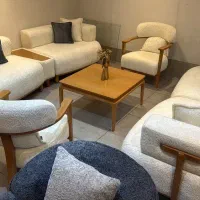 مبل راحتی لوبیایی مدل تورنتو مکانیزم دار(/