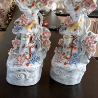 مجسمه چینی نو دو عدد
