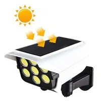 چراغ اضطراری خورشیدی ضداب سنسوردارطرح دوربین