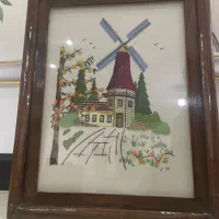 تابلوهای معرق مشبک سوزن دوزی|صنایع دستی و سایر لوازم تزئینی|مشکین‌دشت, |دیوار