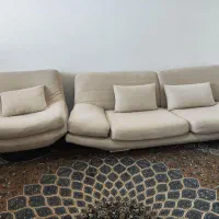 مبل هشت نفره  و جلو مبلی و فرش و میز غذاخوری|مبلمان خانگی و میز عسلی|مرند, |دیوار