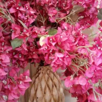 گلدان سنگی کار دست|گل مصنوعی|تهران, جی|دیوار