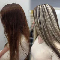 اکستنشن موی طبیعی و الیاف با بهترین کیفیت|خدمات آرایشگری و زیبایی|خرمآباد, |دیوار