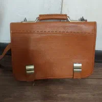 کیف اداری چرم طبیعی مردانه
