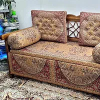 صنایع دستی شاه نشین پشتی کناره طرح چله|صنایع دستی و سایر لوازم تزئینی|مشهد, وکیل‌آباد|دیوار