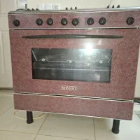 اجاق گاز تمام استیل همراه با فر