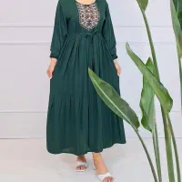پیراهن طرح ترکمنی