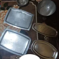 قوری و سبد مسافرتی و شیرینی خوری و کوزه و غیره|ظروف سرو و پذیرایی|سمنان, |دیوار