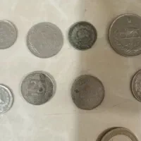 پول قدیمی پهلوی و سکه|کلکسیون سکه، تمبر، اسکناس|رباطکریم, الارد|دیوار