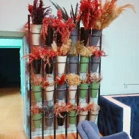 سه عدد استند قفسه برای گلفروشی اهن وزن بالا