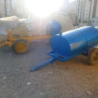 1عدد تانکر آب ویک عدد کشنده به ترکتور