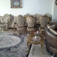 مبل سلطنتی ۷ نفره و ناهارخوری ۸ نفره|مبلمان خانگی و میز عسلی|تهران, گلستان (شهرک راه آهن)|دیوار
