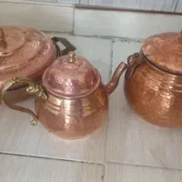 قابلمه قوری مسی ماهیتابه|ظروف پخت‌وپز|تهران, مشیریه|دیوار
