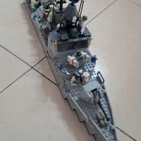 لگو ناو جنگی متحرک ۶۹۳ قطعه|اسباب‌‌بازی|اصفهان, خواجو|دیوار