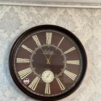 فورش ساعت نو و تخت سنتی 3 نفره با روکش