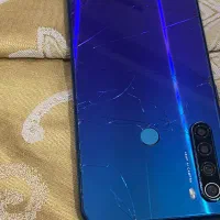 شیامی رد می نوت هشت السیدی شکسته و قاب پشت شکسته