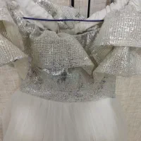 لباس مجلسی لباس عروس بچگانه نو|لباس|کرمانشاه, |دیوار