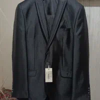 کت شلوار مشکی کاملا نو