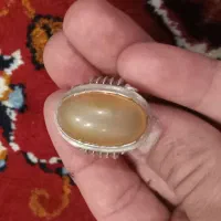 انگشتر نقره دست ساز عقیق کهنه