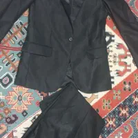 کت شلوار مشکی نو
