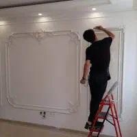 اجرای سفید کاری گچ کاری