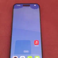 ایفون ۱۵ پرومکس مشکی فوق العاده تمیز