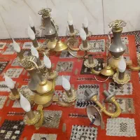 لوستر برنجی چند عدد