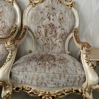 مبل کلاسیک ۹نفره با کنسول و تی وی ست