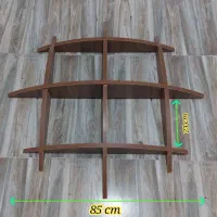 شلف دیواری نیم گرد