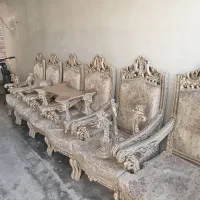 مبل سلطنتی مدل دلفین|مبلمان خانگی و میز عسلی|شوط, |دیوار