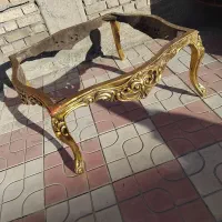 انواع میز جلو با چوب راش گرجستان|مبلمان خانگی و میز عسلی|گمیشان, |دیوار