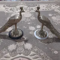 مجسمه برنجی (طاووس)
