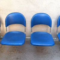 صندلی انتظار پلاستیکی 4 نفره
