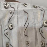 پرده به همراه استری2.35 پهنا ارتفاع2.70|پرده، رانر، رومیزی|شیراز, باغ تخت|دیوار