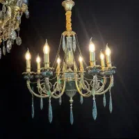 لوستر برنز سنگ مرمر|لوستر و چراغ آویز|همدان, |دیوار