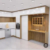 ام دی اف کار کابینت ساز نجار کمددیواری دکور مغازه