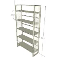 استند مدرن|کتابخانه، شلف، قفسه‌های دیواری|تبریز, |دیوار