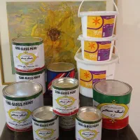 ۹ عدد رنگ سفید سحر مات و براق و نیم براق ۴ کیلویی|مصالح و تجهیزات ساختمان|تهران, فلسطین (میدان انقلاب)|دیوار