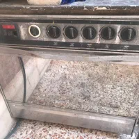 فرگاز۵شعله کاملا سالم مجهزبه جوجه گردان