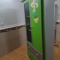 کمد وتخت نوجوان تخت یک نفره ست