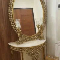 آینه کنسول برنجی