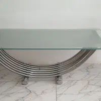 میز استیل و شیشه ای|میز و صندلی غذاخوری|بیرجند, |دیوار