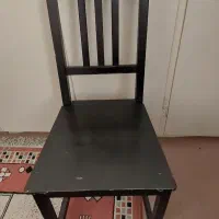 صندلی چوبی مسکی ایکیا|میز و صندلی غذاخوری|کیش, |دیوار