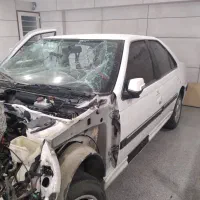 پژو پارس ۴۰۲ تصادفی|خودرو سواری و وانت|همدان, |دیوار