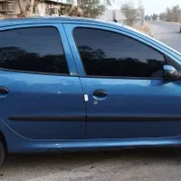 پژو ۲۰۶ تیپ ۵ تیو فایو|خودرو سواری و وانت|دزفول, |دیوار