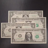 دلار یورو پوند کلکسیونی اسکناس نو جفت