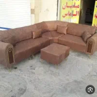 .مبل سلطنتی ۷ نفره..مبل ال ۶ نفره نو|مبلمان خانگی و میز عسلی|ایذه, |دیوار