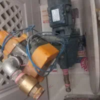 پمپ آب ۱ اسب به همراه فلوتر و منبع ۱۰۰ تایی